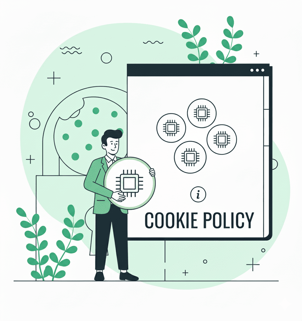 Cookie Policy Illustration
